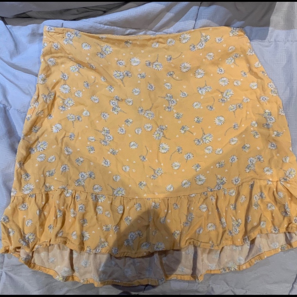 Pacsun L.A. Hearts Mini Skirt Ruffle Hem